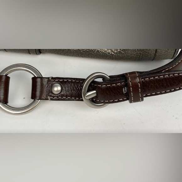 COACH Metallic Pebbled Leather Chelsea Shoulder Bag  #F10905 - Picture 4 of 7